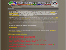 Tablet Screenshot of midmichiganemmaus.com